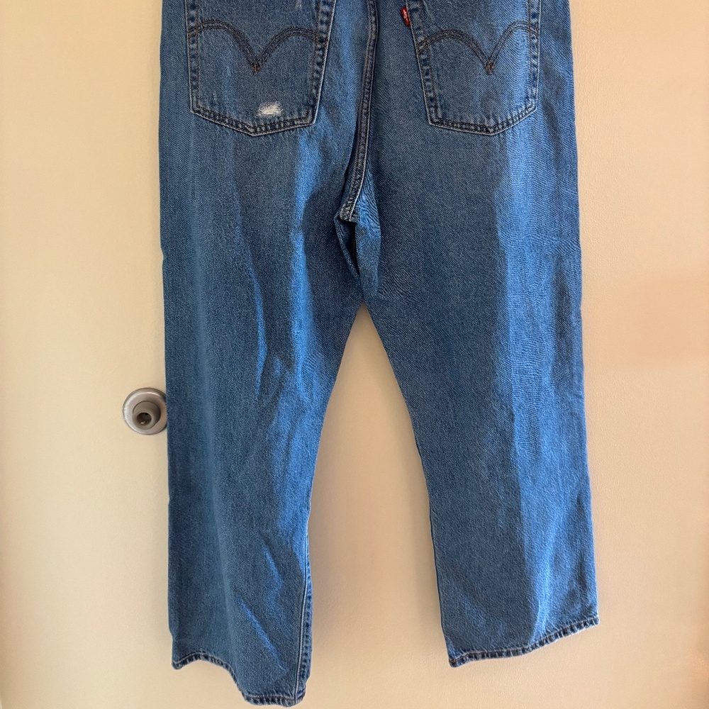 levi's ribcage straight ankle jeans